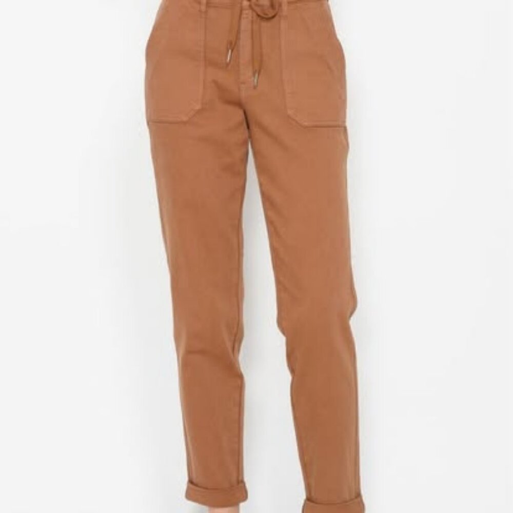 Judy Blue High Waist Garment Dyed Cuffed Jogger Style Jeans